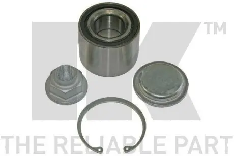 Комплект подшипника ступицы задней (с заглушкой) Opel Agila 08- NK 763631