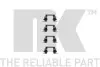 Монтажный набор тормозных колодок Citroen C4 Aircross Dodge Caliber Jeep Compass Mitsubishi Asx III, Galant Viii, Lancer Vii, Lancer Viii Peugeot 4008 1.3-2.5 09.96- NK 7930236 (фото 1)