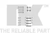 Монтажний комплект колодок VECTRA A, VECTRA B SAAB 900 II, 9-3, 9-5 1.6-3.0D 04.88-12.09 NK 7936711 (фото 1)