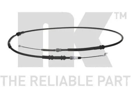 Фото трос ручного (стоянкового) гальма NK 9047119 Трос ручного (стоянкового) гальма NK 9047119