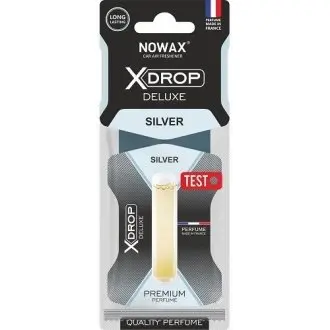 Ароматизатор жидкий 5мл. (карт. подставка) X Drop Delux - Silver NOWAX NX00068