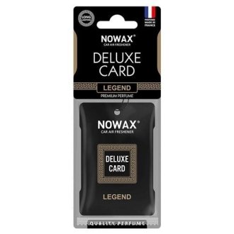 Ароматизатор целюлозний (на дзеркало) серія Delux Card - Legend NOWAX NX07730