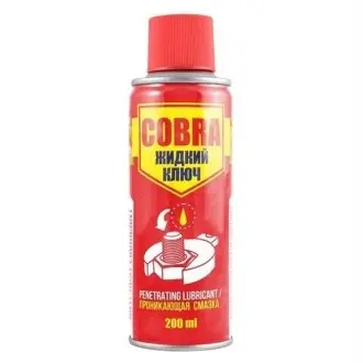 Рідкий ключ, Anti-Rust Lubricant Cobra, 200ml. NOWAX NX20300
