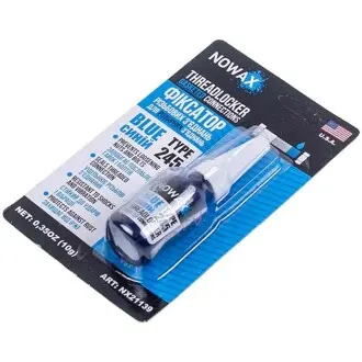 Фіксатор різьби розбірне зєднання (синій) 10 ml NOWAX NX21139 (фото 1)
