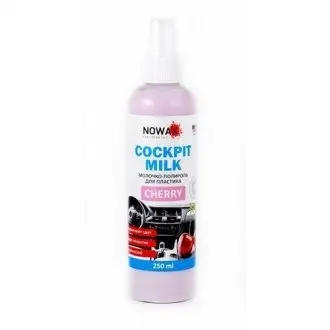 Молочко для панелі приладів/Nowax Cockpit Milk/ Cherry 250ml,(24шт./ящ.) NOWAX NX25227