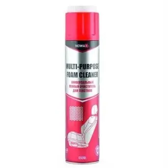 Пінний очисник текстилю, MULTI-PURPOSE FOAM CLEANER,650ml. NOWAX NX65000