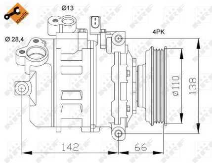 Компресор NRF 32106