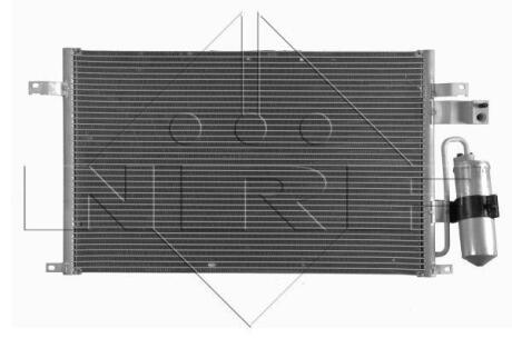 Радіатор кондиціонера NRF 350017