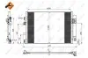 Радиатор кондиционера Ford C-Max II, Grand C-Max 1.6D 12.10- NRF 350209 (фото 1)