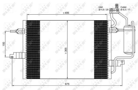 Конденсатор NRF 35599