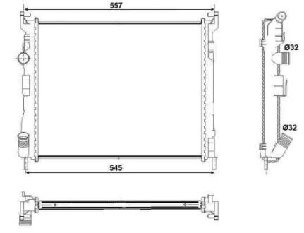 Радіатор охолодження NRF 53032