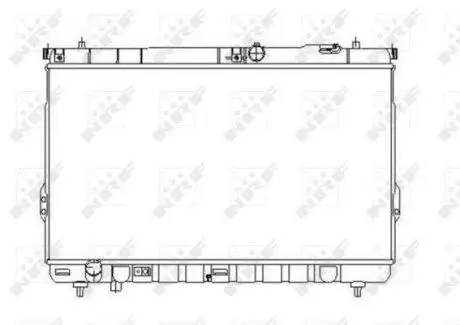 Радіатор охолодження NRF 53358
