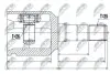 ШРУС / Шарнір рівних кутових швидкостей NTY NPW-AR-007 (фото 1)