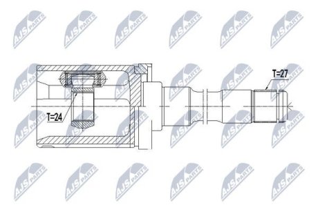 Шарнир равных угловых скоростей NTY NPW-BM-058