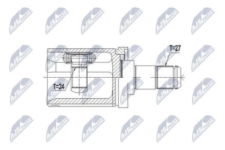 Шарнир равных угловых скоростей NTY NPW-BM-059