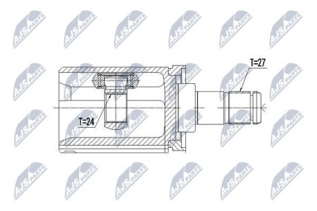 Шарнир равных угловых скоростей NTY NPW-BM-061