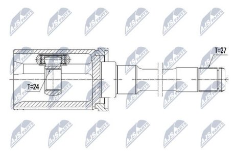 Шарнир равных угловых скоростей NTY NPW-BM-063