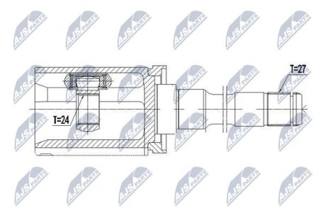 Шарнір рівних кутових швидкостей NTY NPW-BM-065