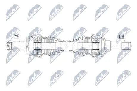Піввісь NTY NPW-BM-075