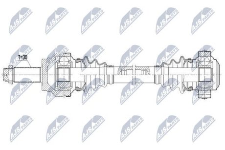 Полуось NTY NPW-BM-089