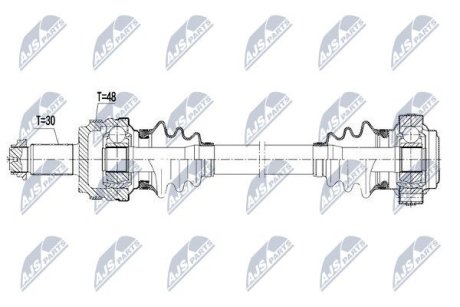 Напіввісь NTY NPW-BM-109