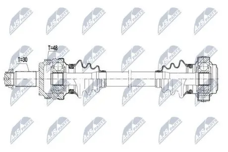 Напіввісь NTY NPW-BM-109