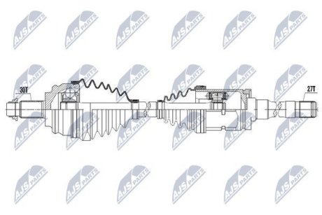 Полуось NTY NPW-BM-117