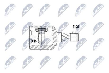 Шарнир равных угловых скоростей NTY NPW-CH-039