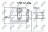 ШРУС / Шарнір рівних кутових швидкостей NTY NPW-KA-302 (фото 1)