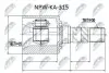 ШРУС / Шарнір рівних кутових швидкостей NTY NPW-KA-315 (фото 1)