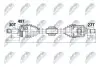 Полуось NTY NPW-KA-327 (фото 1)