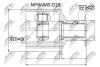 ШРУС / Шарнір рівних кутових швидкостей NTY NPW-MS-010 (фото 1)