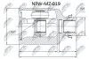 ШРУС / Шарнір рівних кутових швидкостей NTY NPW-MZ-019 (фото 1)