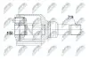 ШРУС / Шарнір рівних кутових швидкостей NTY NPW-PE-050 (фото 1)