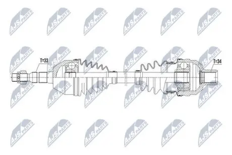 Піввісь NTY NPW-PL-055