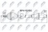 ПІВВІСЬ NTY NPW-RE-002 (фото 1)