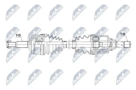Піввісь NTY NPW-RE-109