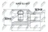 ШРУС / Шарнір рівних кутових швидкостей NTY NPW-SU-007 (фото 1)