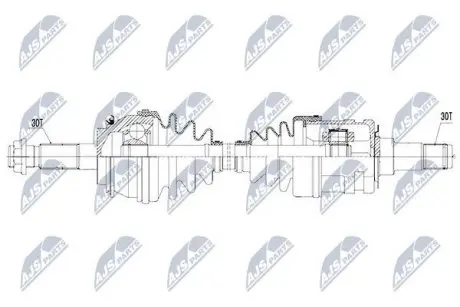 Напіввісь NTY NPW-TY-081
