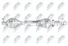 Полуось NTY NPW-VV-051 (фото 1)