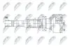 ШРУС / Шарнір рівних кутових швидкостей NTY NPW-VV-102 (фото 1)