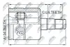 ШРУС / Шарнір рівних кутових швидкостей NTY NPW-VW-025 (фото 1)