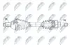 Полуось NTY NPW-VW-073 (фото 1)