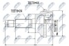 Шарнір рівних кутових швидкостей NTY NPZ-MZ-014 (фото 1)