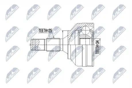ШРУС / Шарнір рівних кутових швидкостей NTY NPZ-PE-030