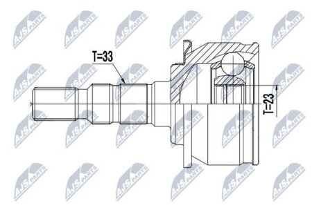 Шарнир равных угловых скоростей NTY NPZ-PL-039