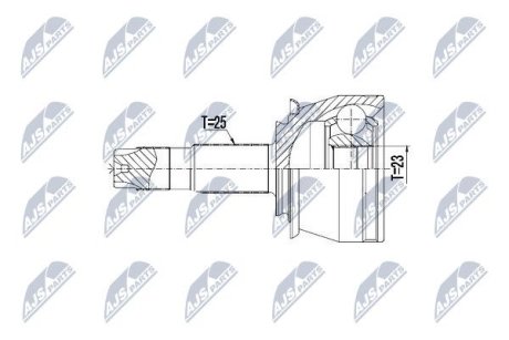 ШАРНИР РАВНЫХ УГЛОВЫХ СКОРОСТЕЙ NTY NPZ-PL-042