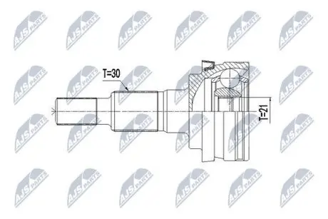 ШРУС / Шарнир равных угловых скоростей NTY NPZ-PS-000