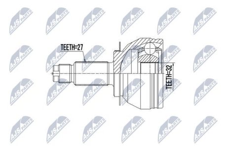 Шарнір рівних кутових швидкостей NTY NPZ-SB-026