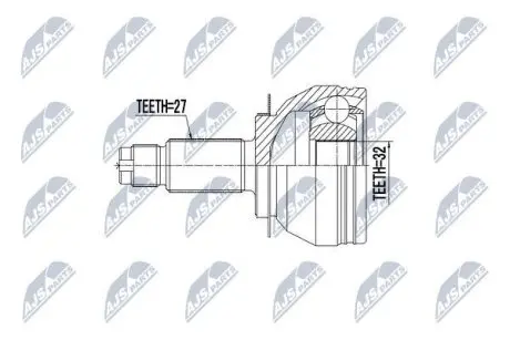 ШРУС / Шарнир равных угловых скоростей NTY NPZ-SB-026